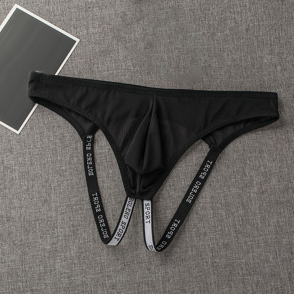 Mens Jock Strap Breathable Underwear Backless-Jockstrap Briefs Underpants Thong