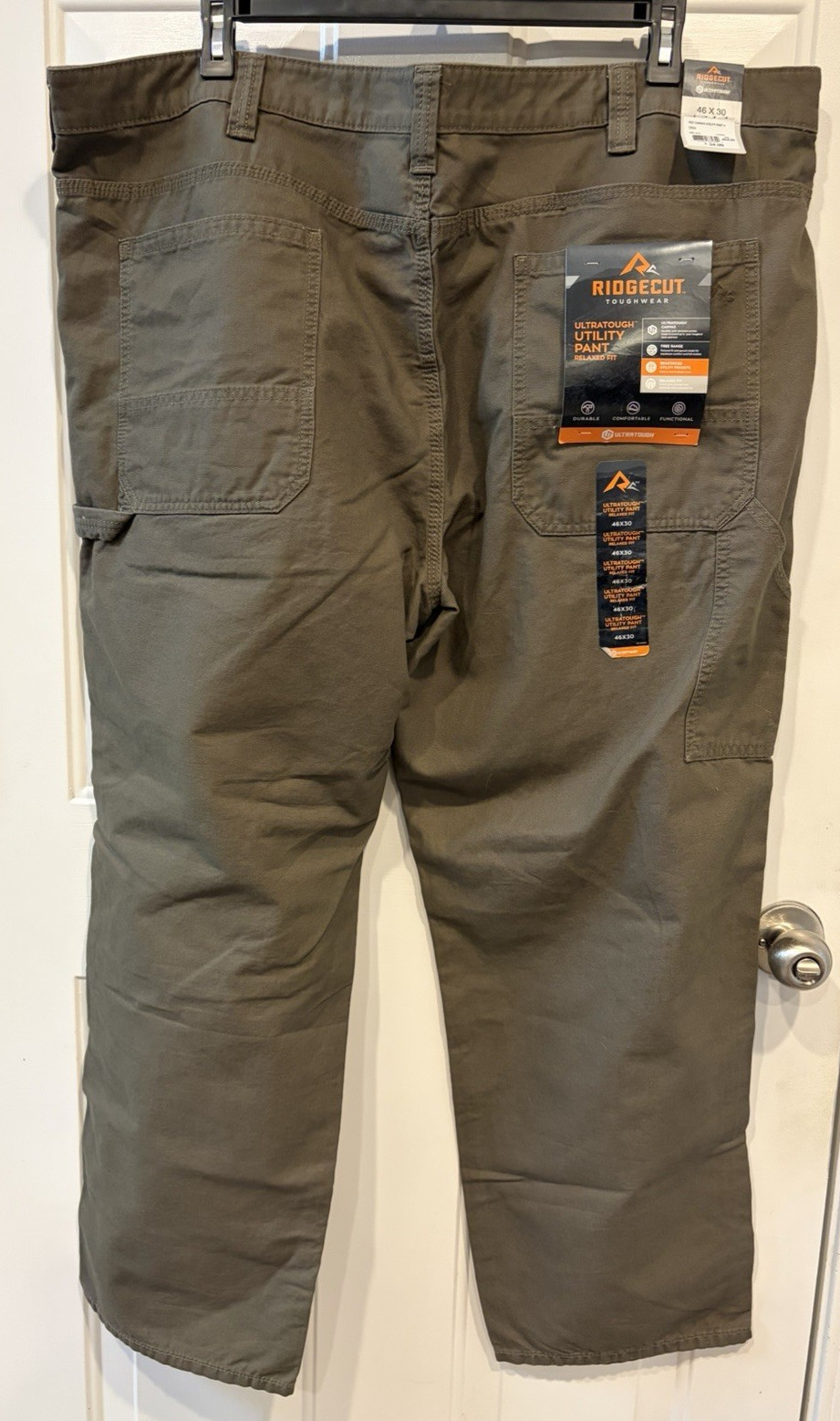 Men’s Ridgecut Toughwear Pants Size 46 x 30 NWT