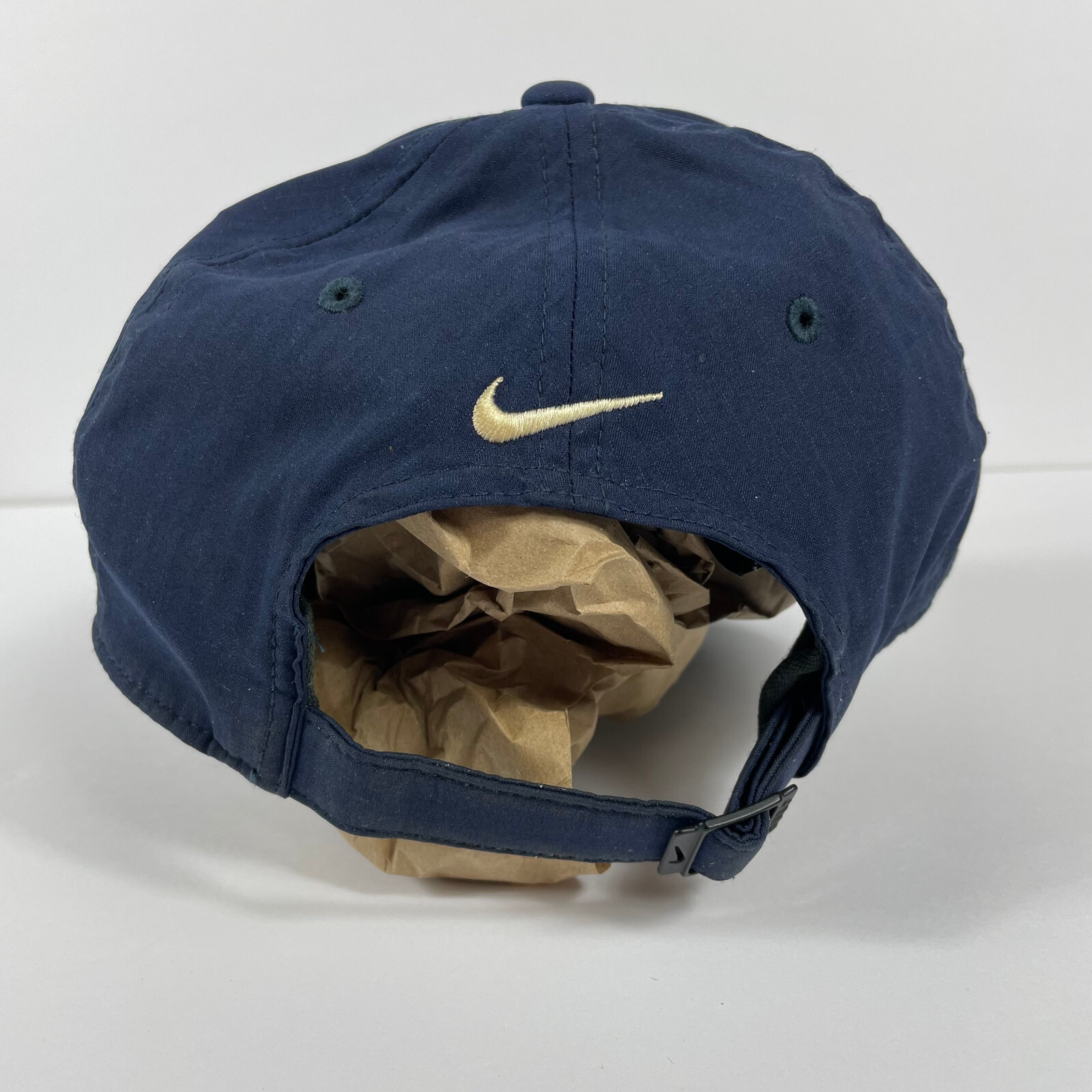 Nike Legacy91 Dri Fit Hat Men Blue Polyester Adjustable Strap Baseball Cap Hat