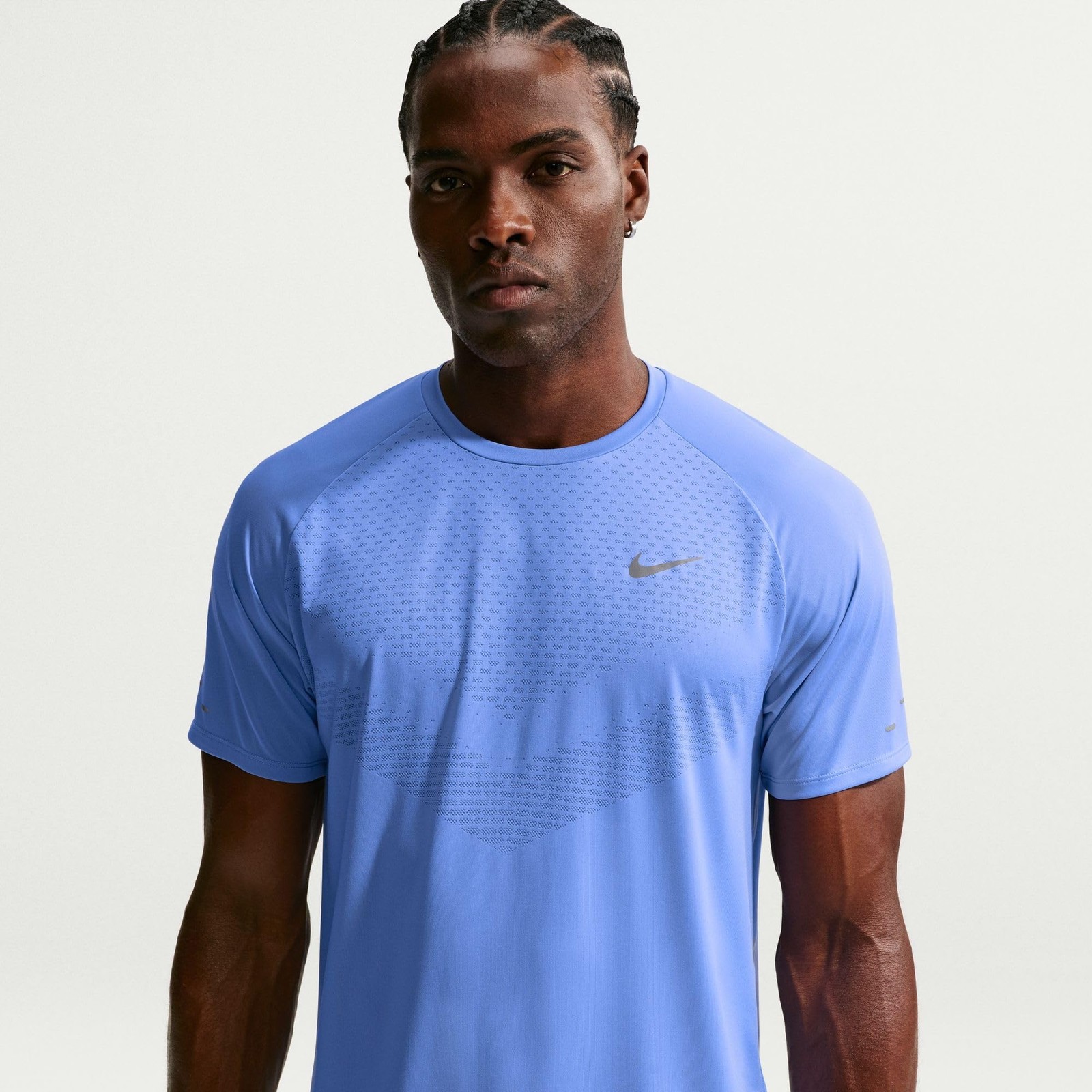 Nike Men’s Stride Dri-fit Adv Short Sleeve Running Top – Royal Pulse – XXL