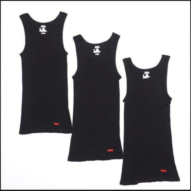 Supreme Hanes Tagless Tank Tops (1-3 pack) | 100% Cotton | Authentic