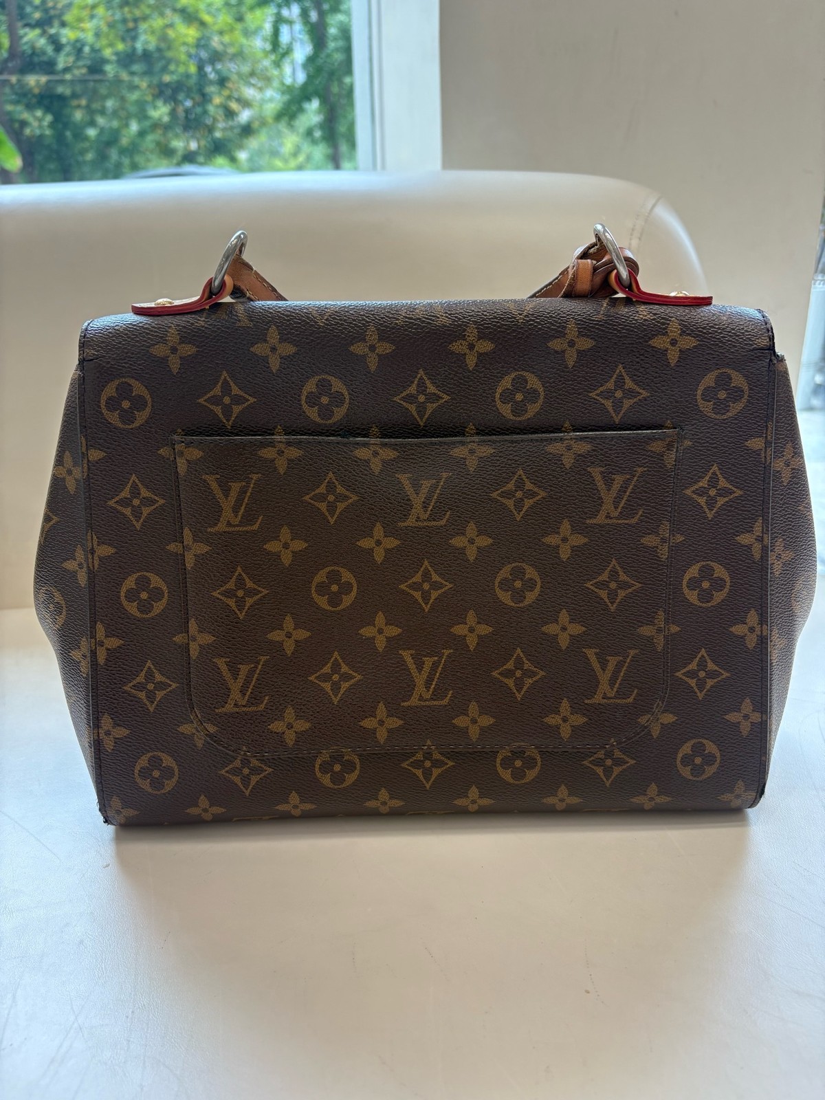 Louis Vuitton Pre-Owned Authentic Satchel Monogram 32.0x 22.5x 12.0 cm