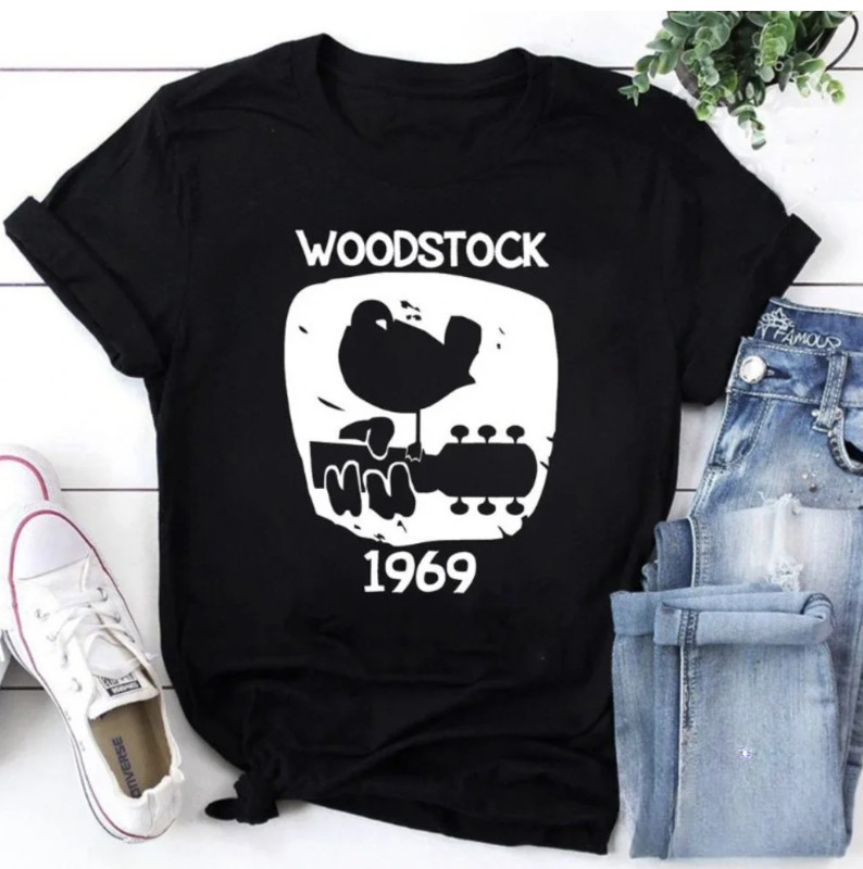 Woodstock 1969 Classic Music Festival Retro Fan Unisex T-Shirt