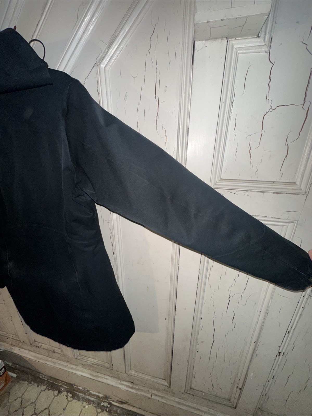 Patagonia 3-in-1 Tres Down Parka Jacket Womens Large BLACK Mint Condition