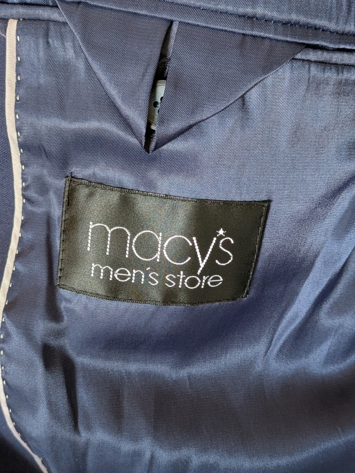 Marc New York Men’s Blue Blazer Jacket 42R Macy’s Men’s Suit Coat