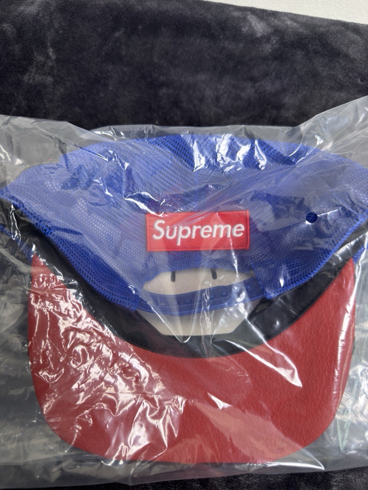 Supreme x Vanson Leathers Spider-Man Mesh Back 6-Panel Hat – Ships today 2026