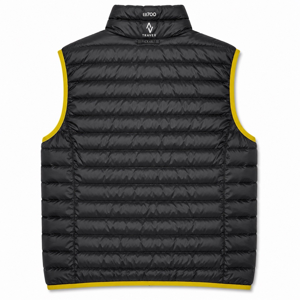 Eddie Bauer Vest Mens Medium Gray Puffer EB700 Down Full Zip