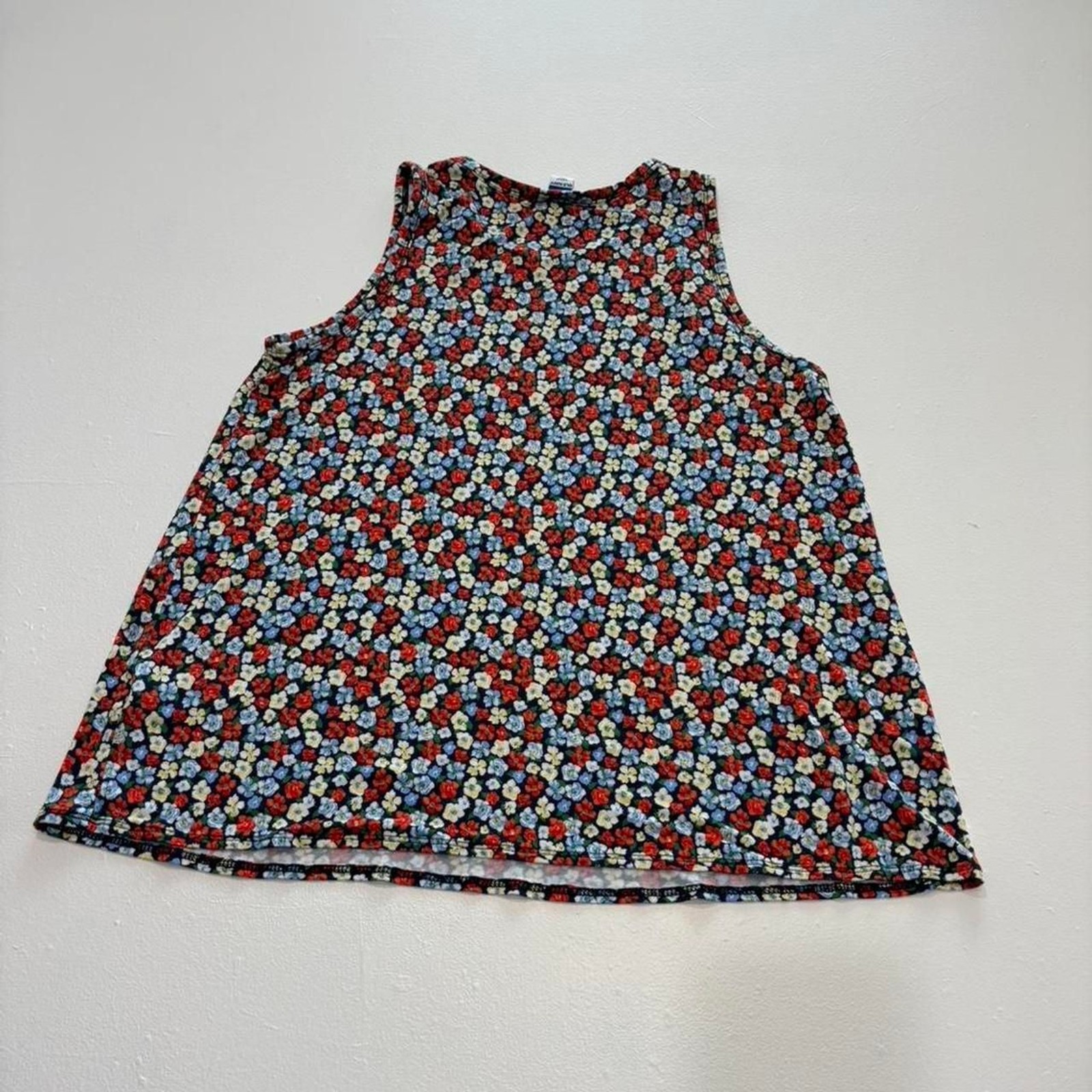Floral Flowy Tank Top Luxe M Old Navy