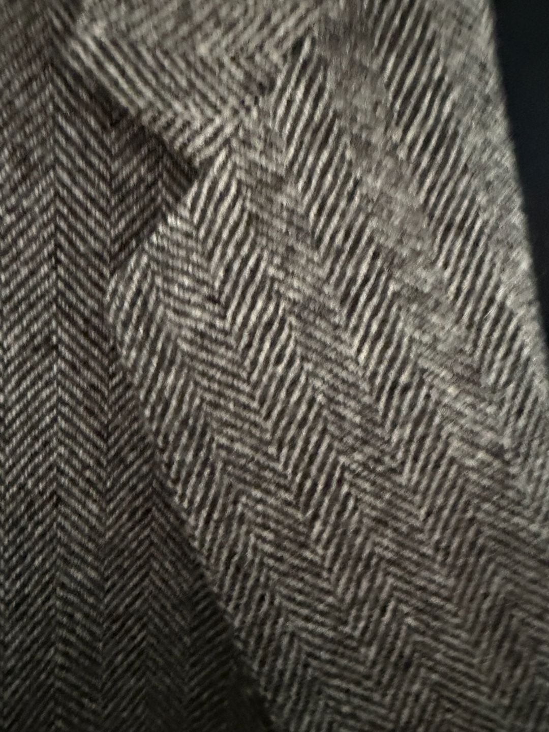 Deansgate Men’s Herringbone Wool Sport Coat Blazer 44L