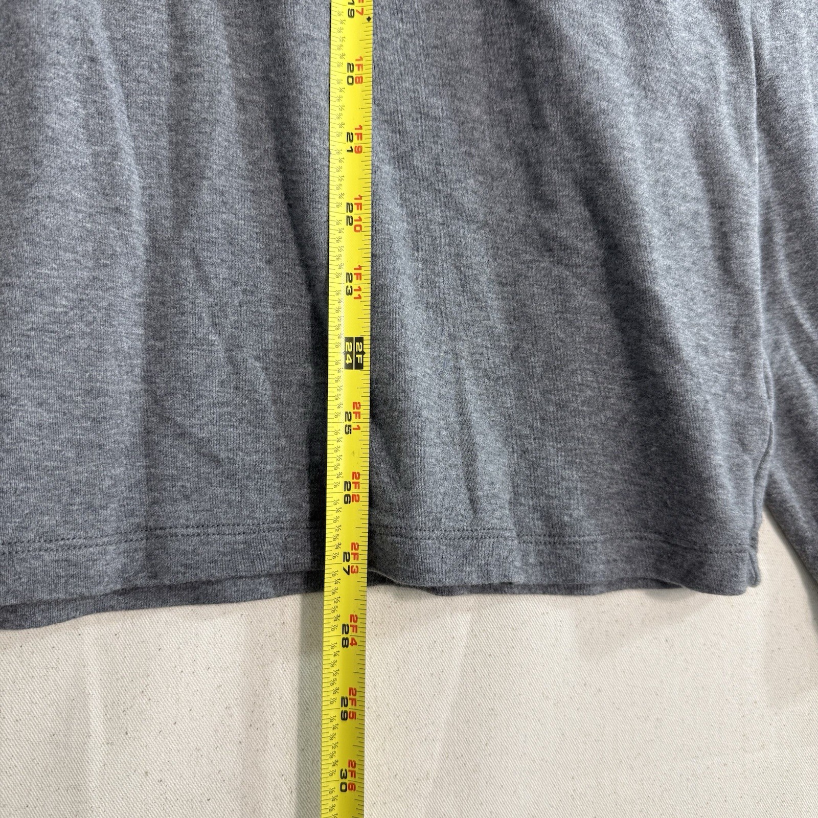 Michael Kors Men’s Light Ash Gray 1/4 Zip Pullover Size XL