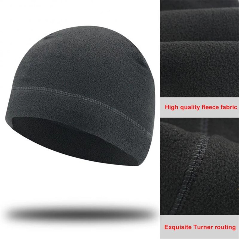 3-PACK Military Tactical Beanie Skull Cap Winter Warm Fleece Windproof Ski Hats