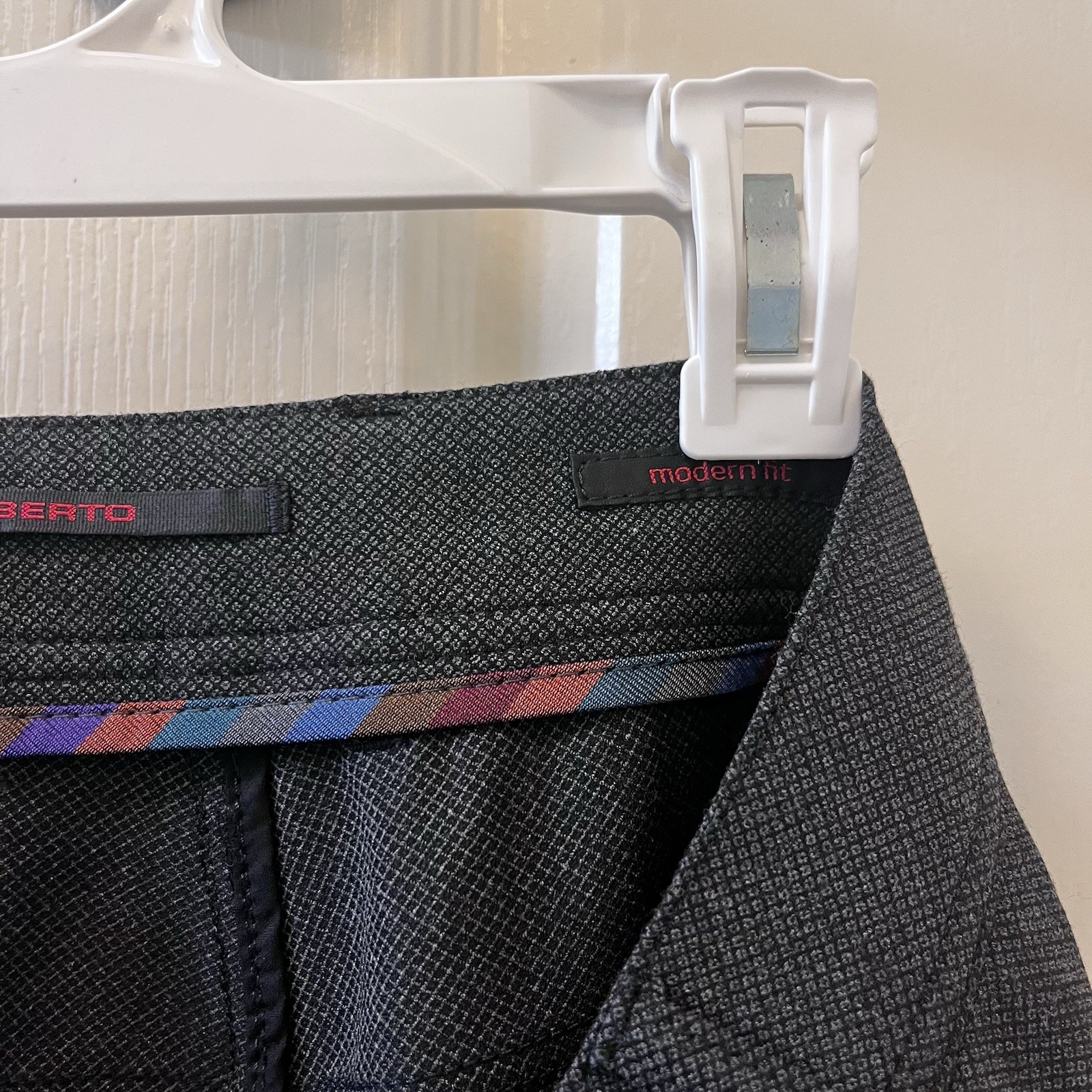 Alberto Stone Ceramica Peacock Modern Fit 5-Pocket Pants Lot of 2 Men’s 38 x 29