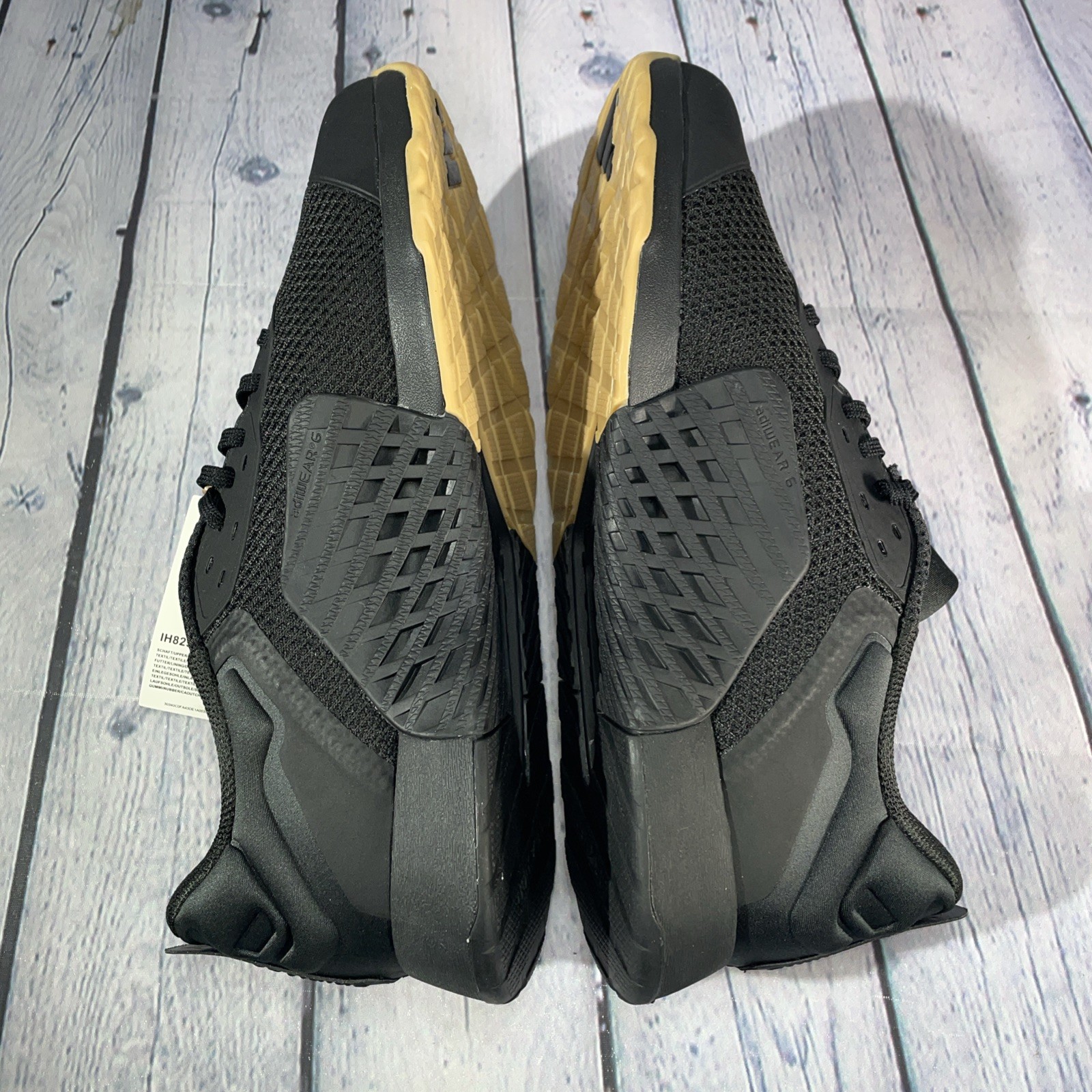 adidas Dropset 3 Trainer Cross Training Shoes Black Grey Gum IH8292 Mens Sz 11