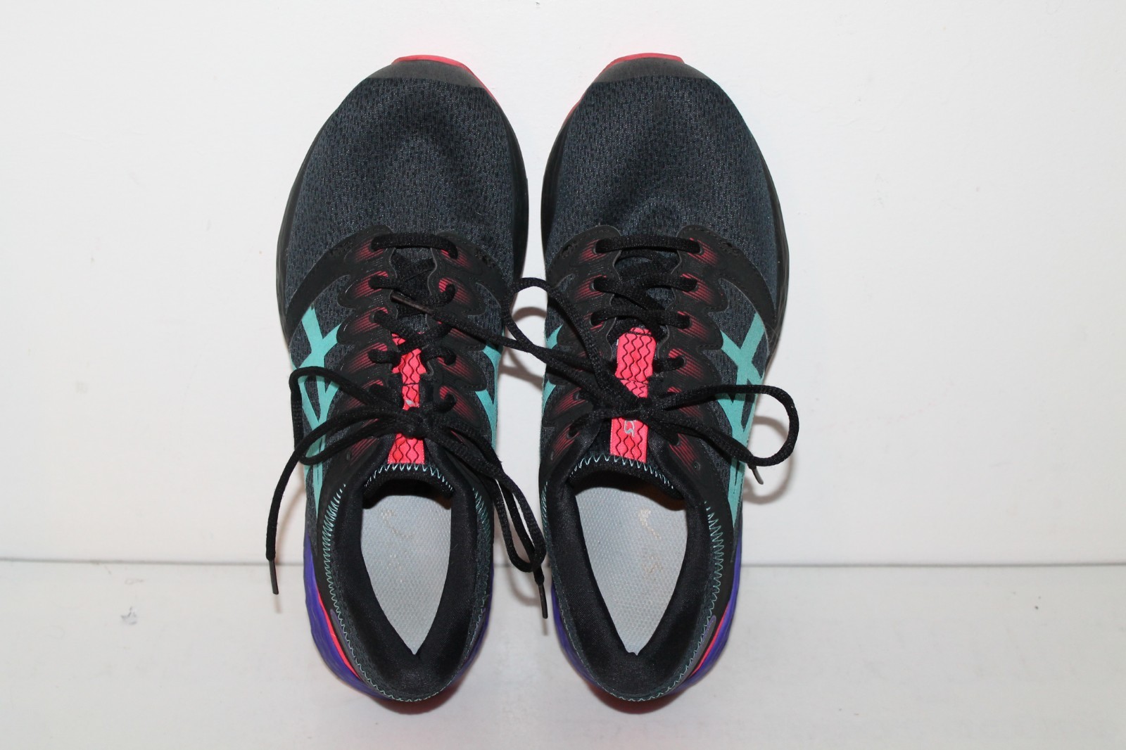 Asics Roadhawk FF2 Twist Running Shoes, 1012A520, Blk/Blue/Pink, Womens Size 10