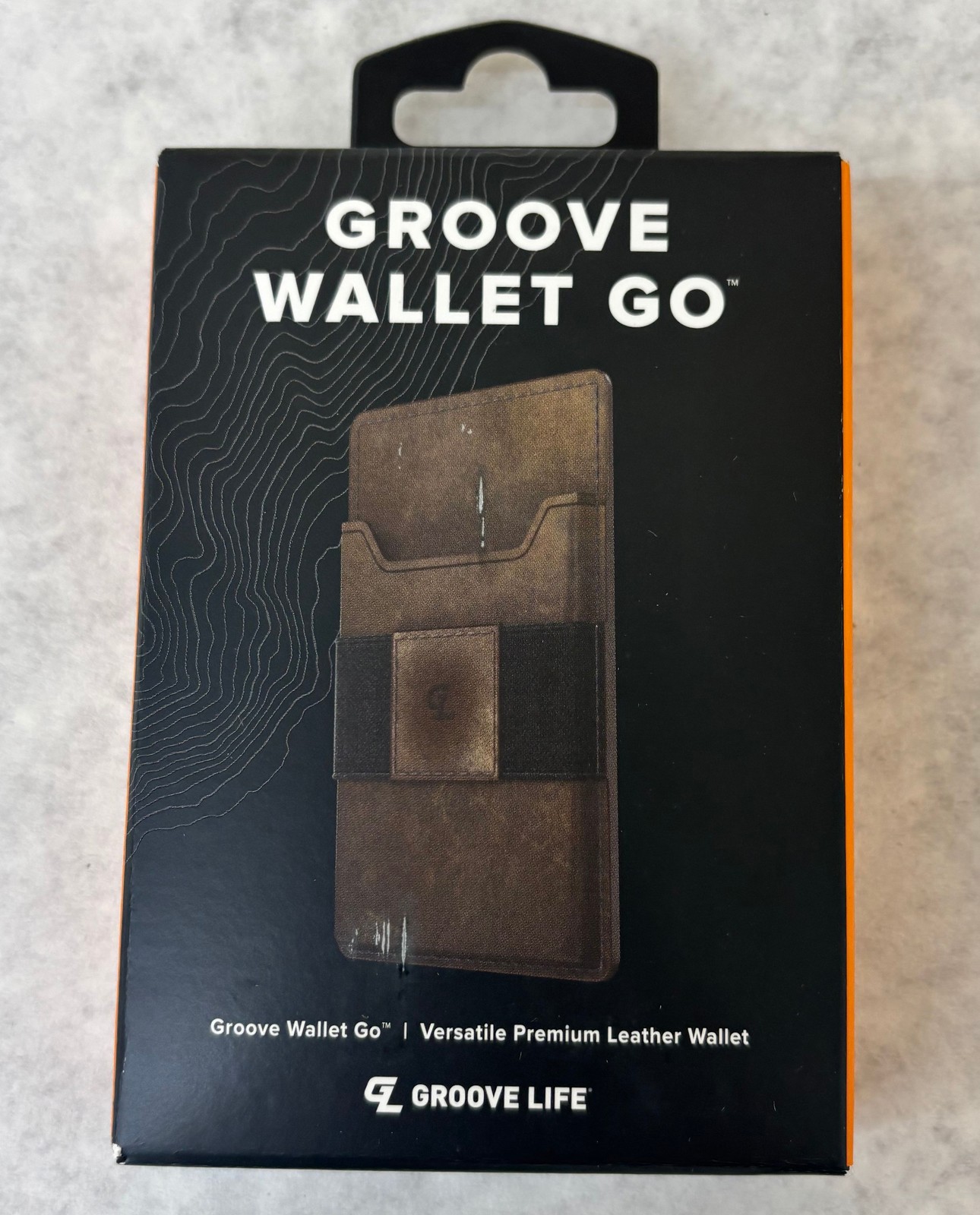 Groove Life Groove Wallet Go Versatile Premium Leather Wallet CHOOSE COLOR