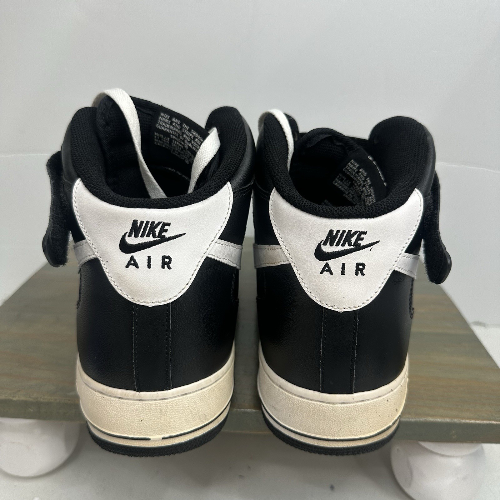 Nike Air Force 1 Mid ’07 Black 2011 US Men’s size 14 315123-010 *vintage* Lace