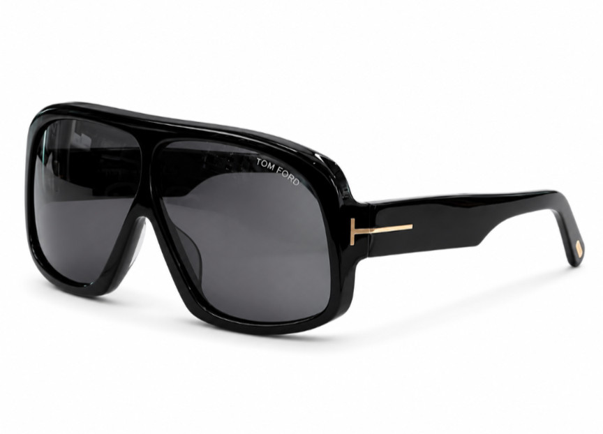 Tom Ford Cassius Sunglasses FT0965 Black/Gray 78-4-125mm With Case New