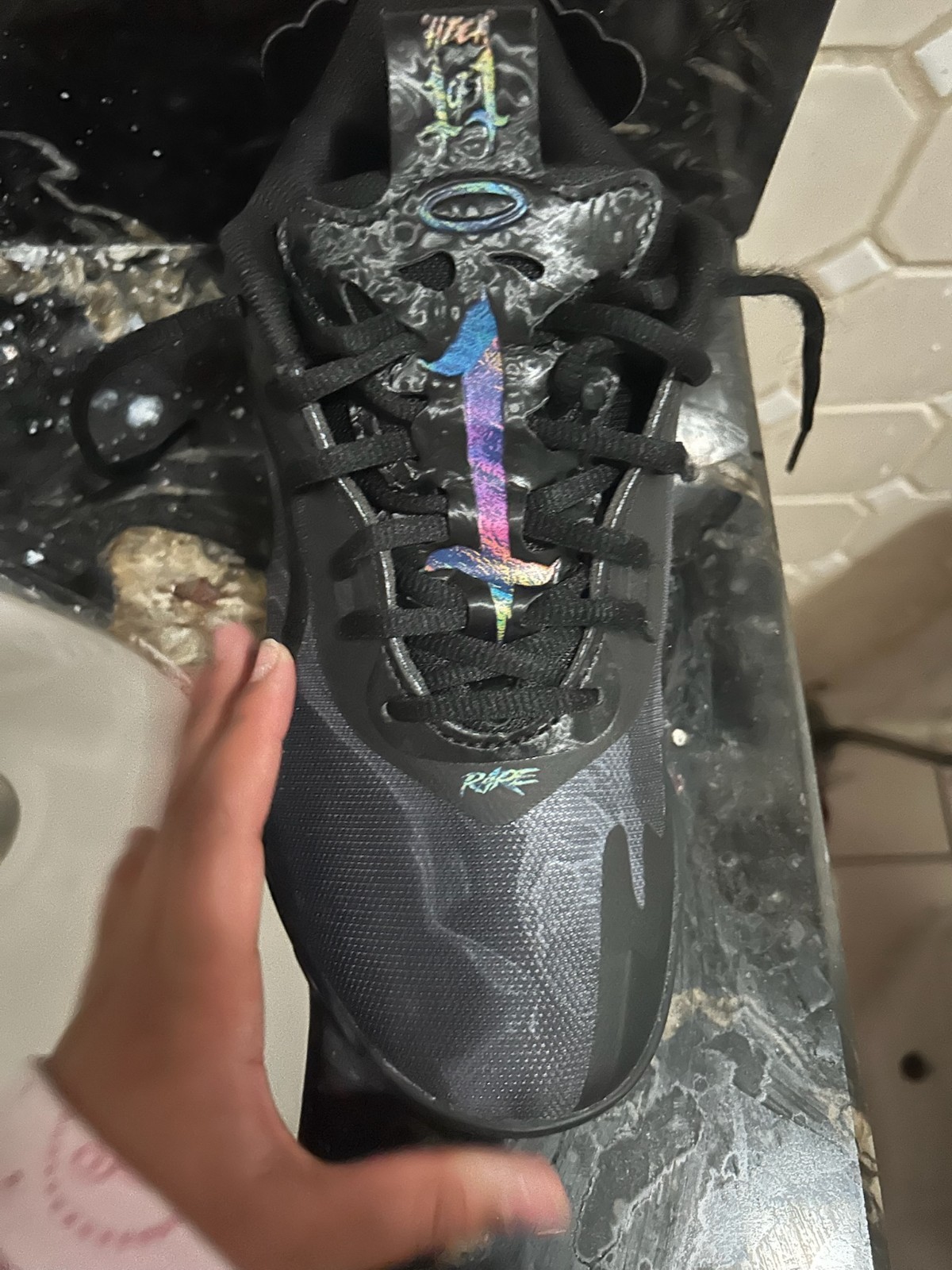 Size 4.5 – Puma MB.04 Lo Team Black Dark Amethyst