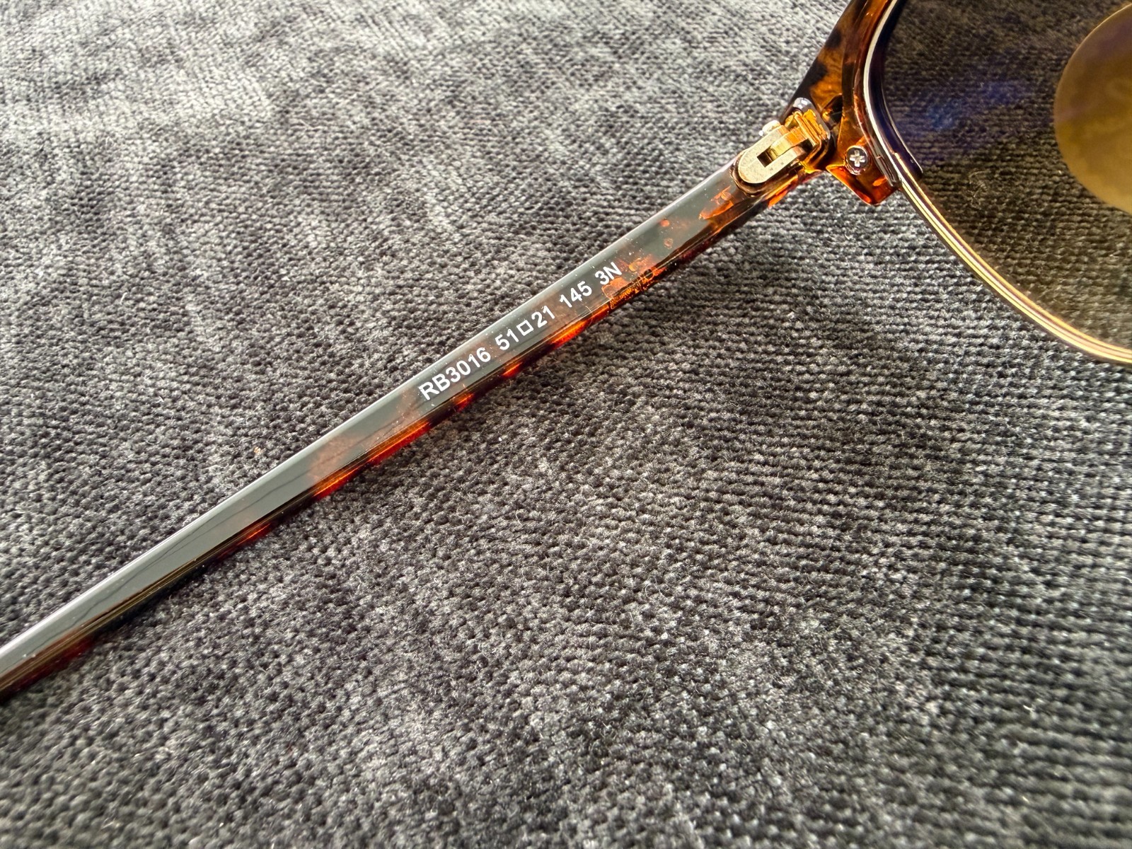 Ray-Ban RB3016 Tortoiseshell Frame Gradient brown Lens Sunglasses