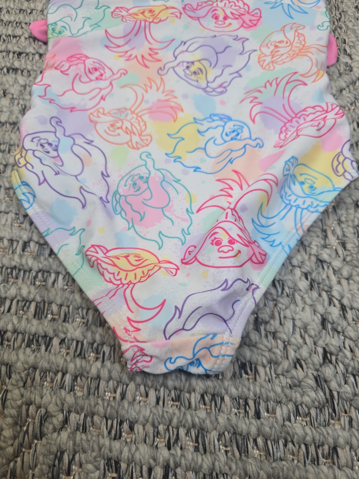 DreamWorks Trolls Band Together Girl One-Piece Swimsuit – Size 5/6