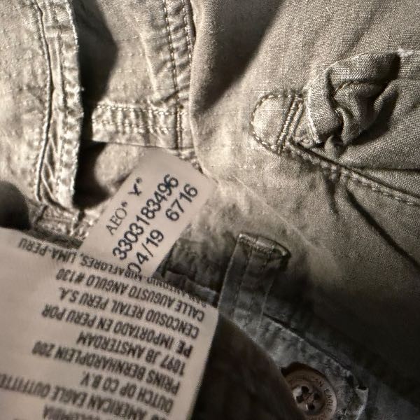 American Eagle Next Level Flex Classic Cargo Shorts 34