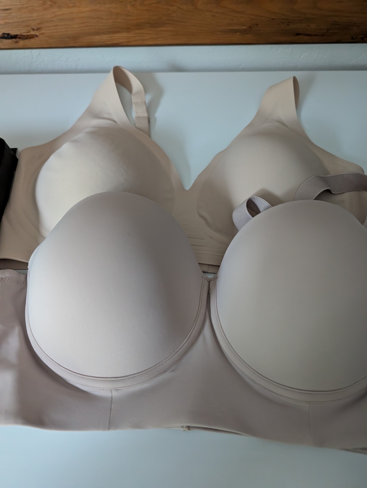 Leonisa Beige Underwired Push Up Bra Padded Adjustable Straps 36C