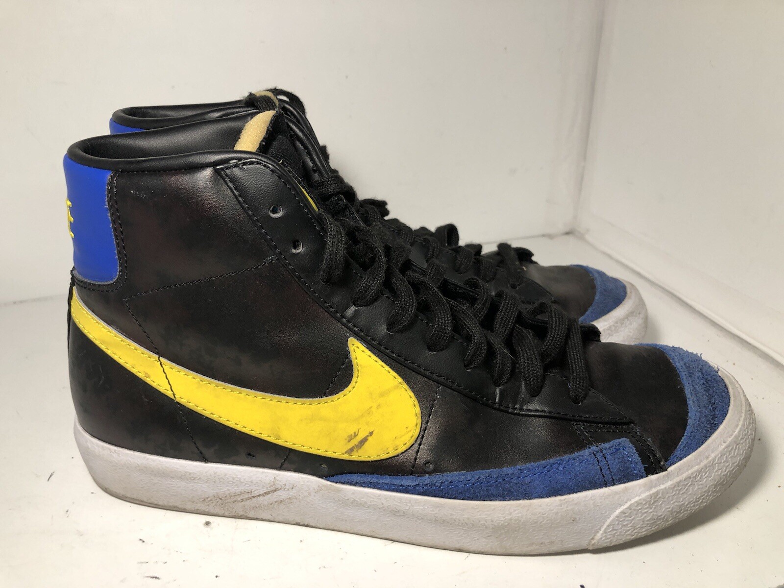 Nike Mens Blazer Mid DC1414-001 Black Basketball Shoes Sneakers Size 9