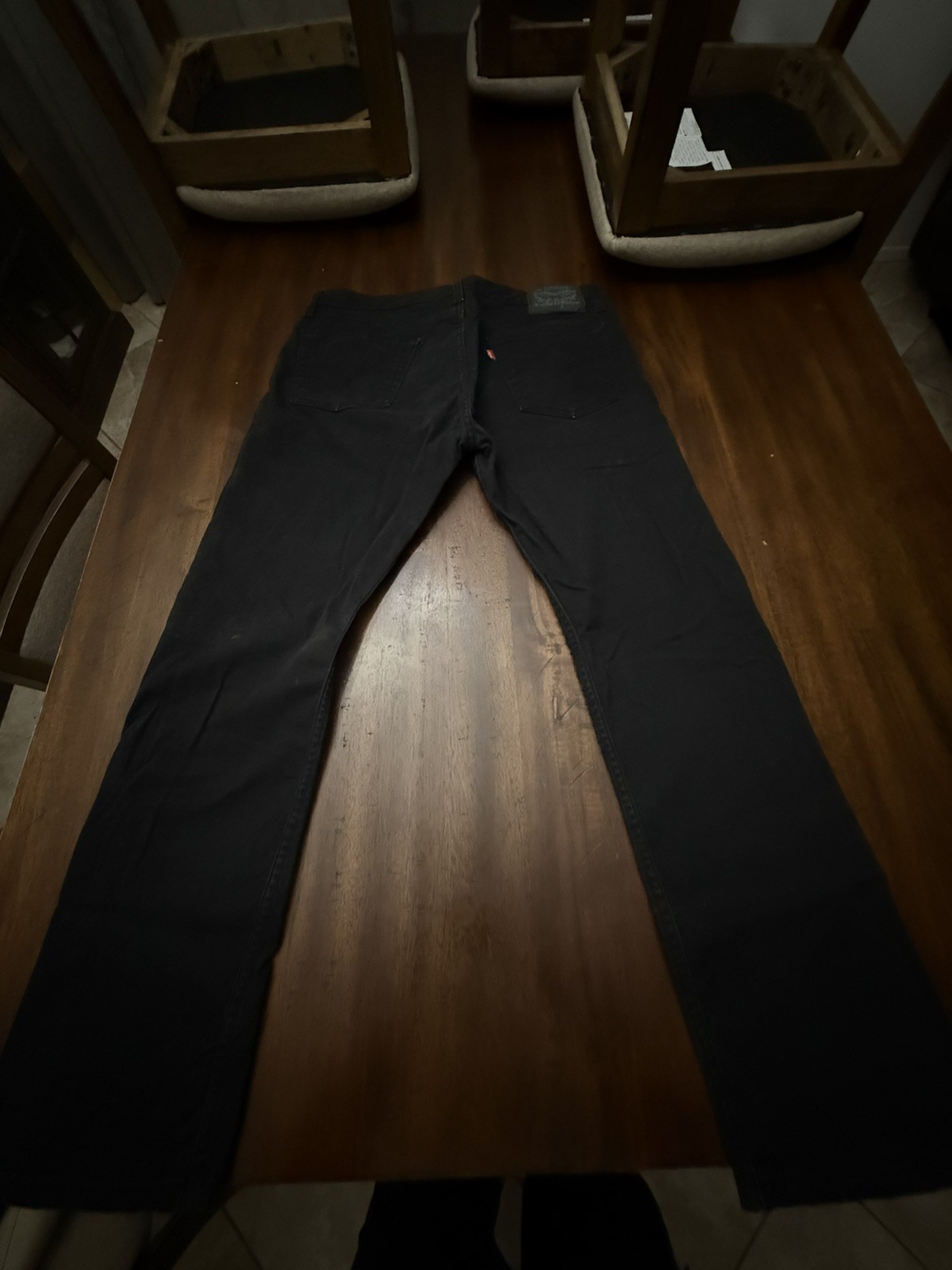 Men’s Levi – 513 – W34 x L30 – Black – Slim Straight