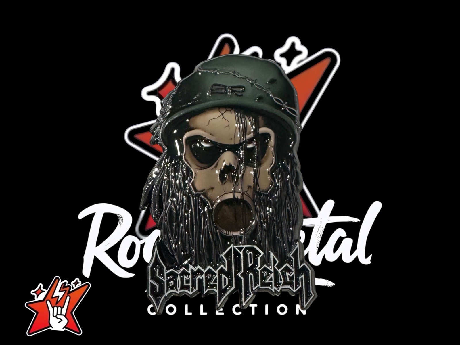 Heavy Thrash Speed Death Black Metal Official & Exclusiv Pin Badge