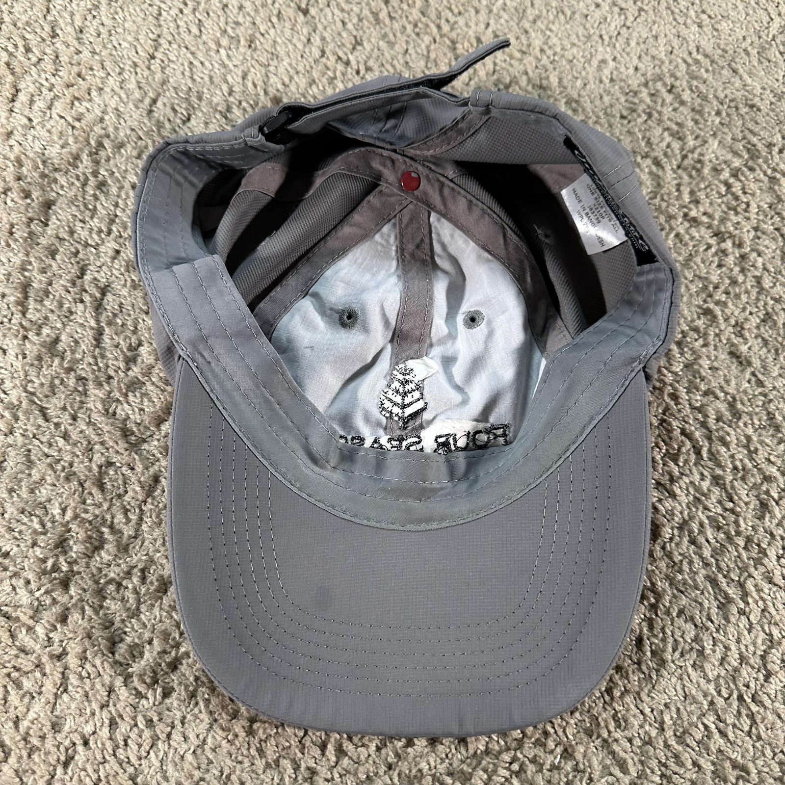 Four Seasons Maui Imperial Hat Cap Strap Back Mens One Size Gray Resort Hawaii
