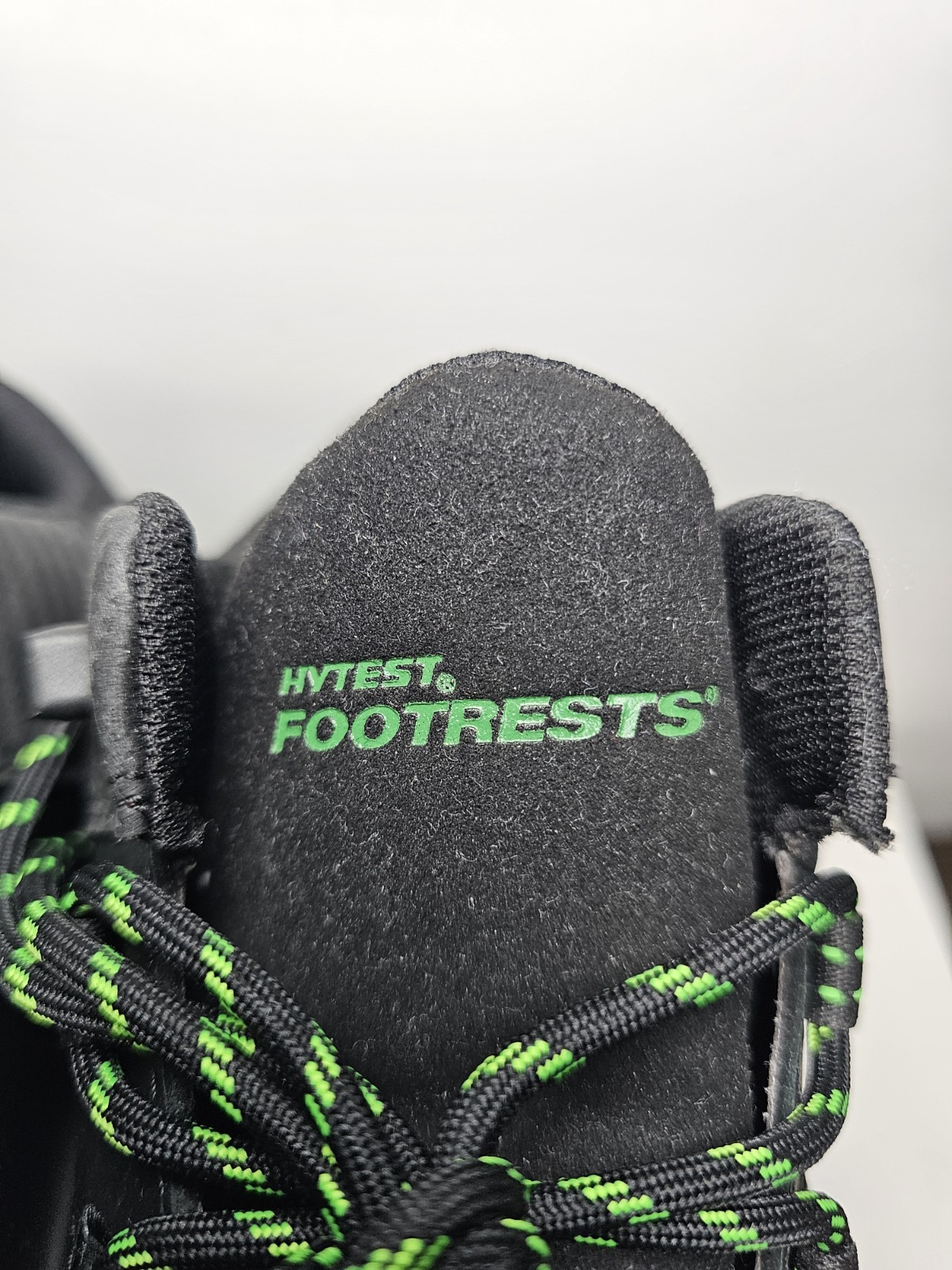Hytest FootRests 2.0 Safety Work Shoes Black Green Nano Toe Men’s Size 13 New