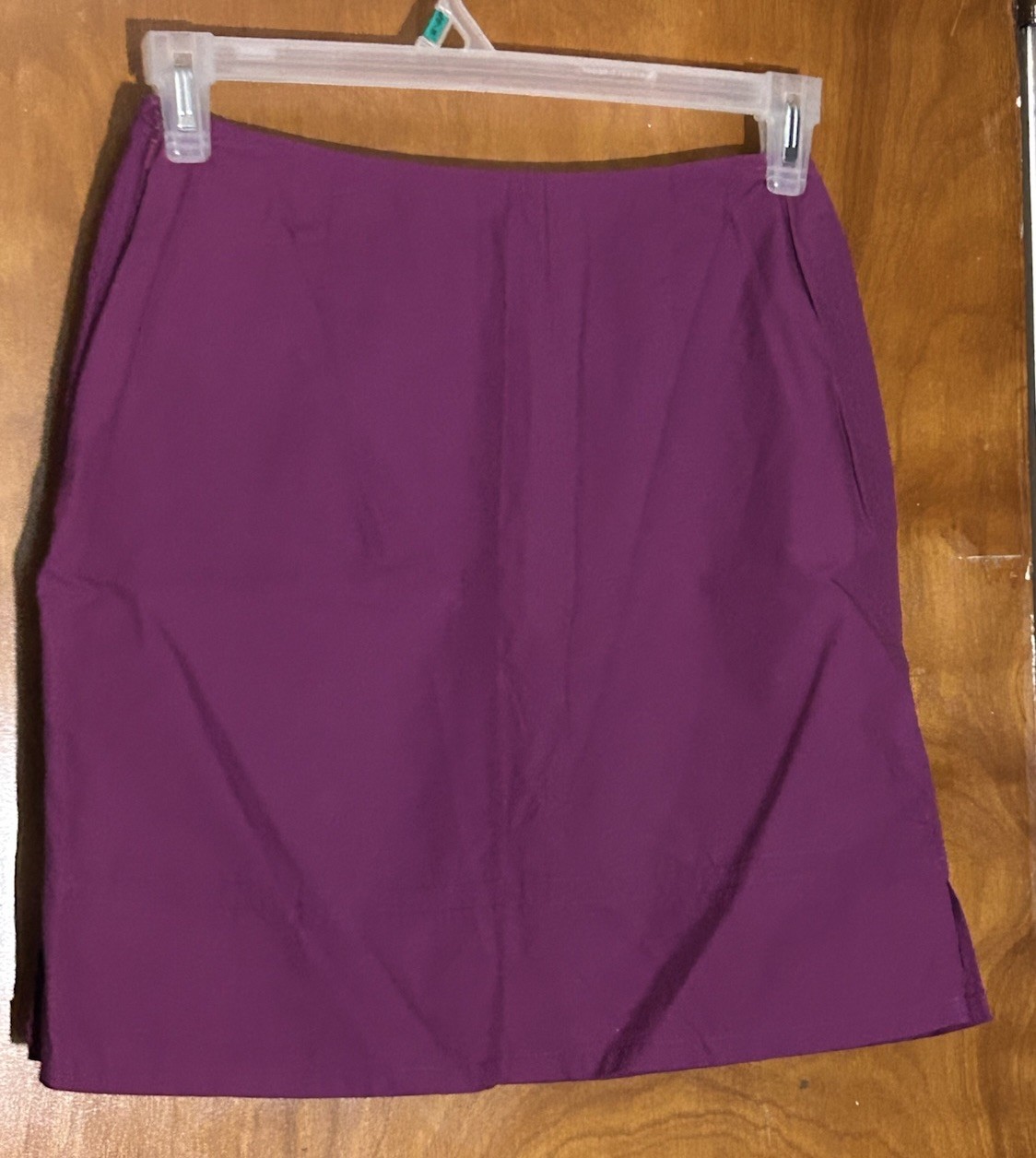 NWT Banana Republic Dark Magenta Violet Mini Pencil Skirt Size 6