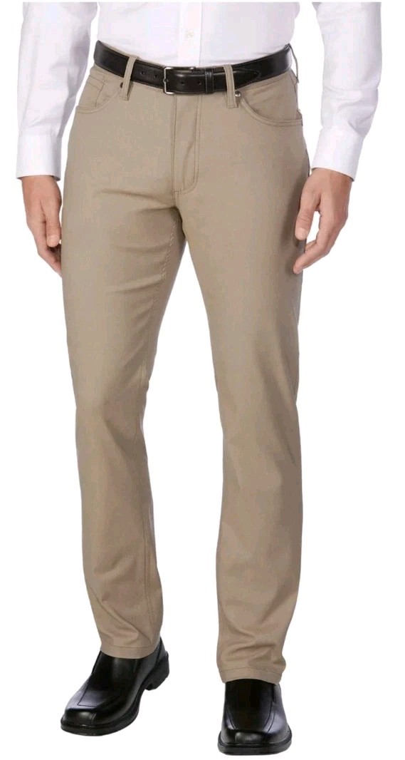 URBAN STAR MENS STRETCH RELAX FIT STRAIGHT LEG PANT