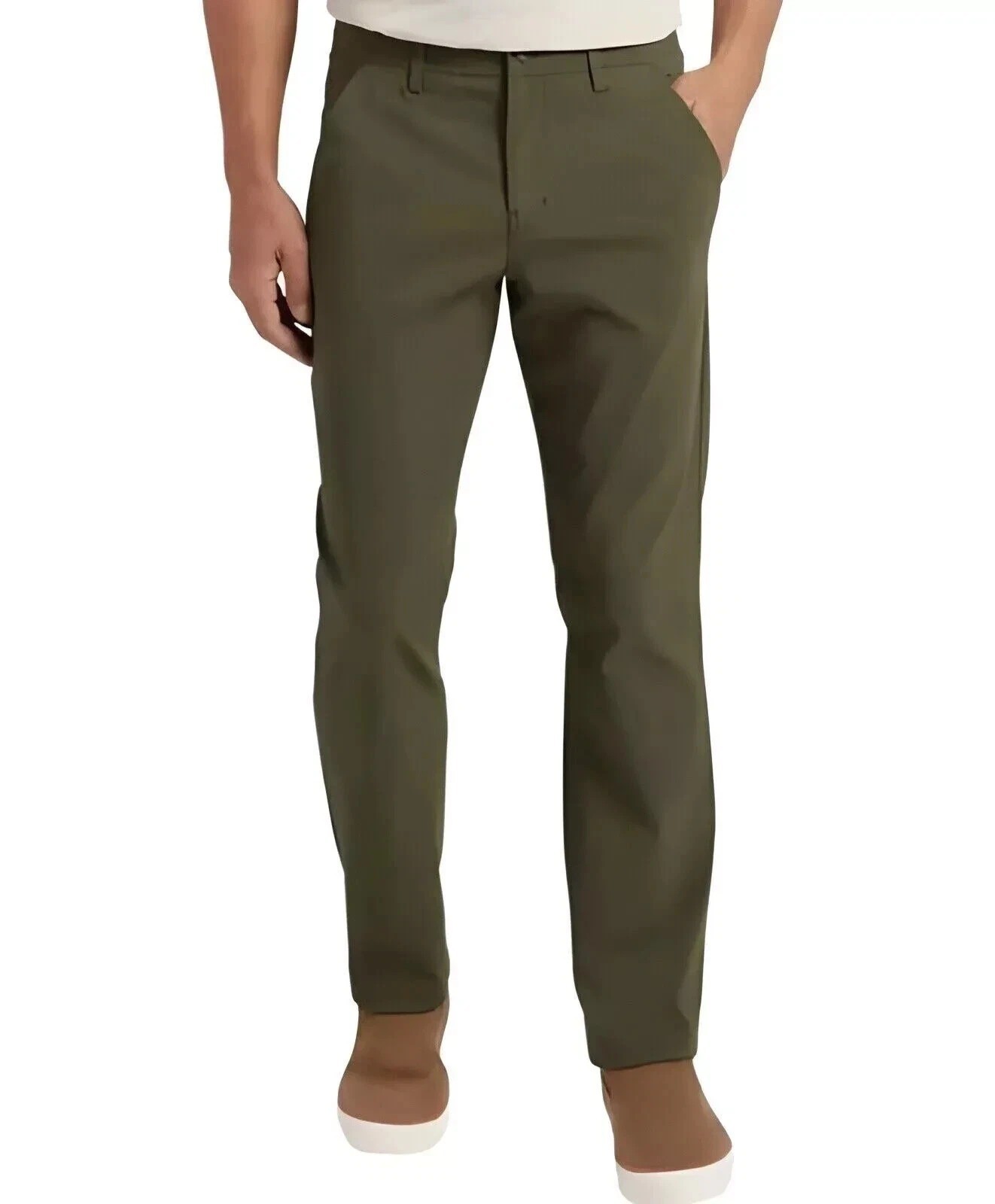 NEW Weatherproof Vintage Men’s 38×29 Regular Stretch Canvas Fleece Workwear