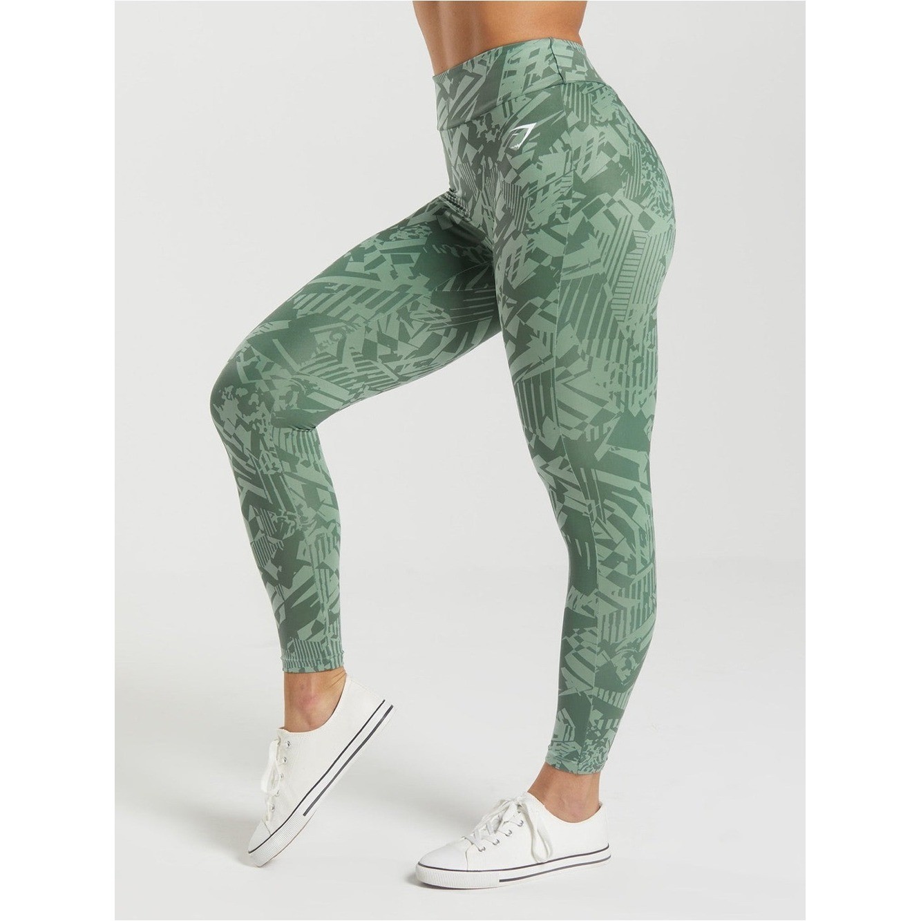 Gymshark Willow Green/Desert Sage Green Power Regular Leggings