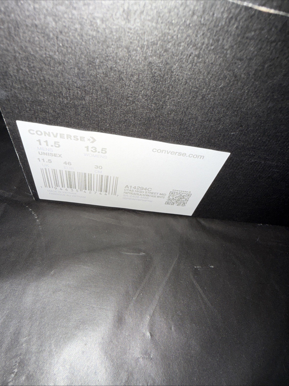 Converse Chuck Taylor All Star High Street Mid Shoe Tan/Black/White Unisex