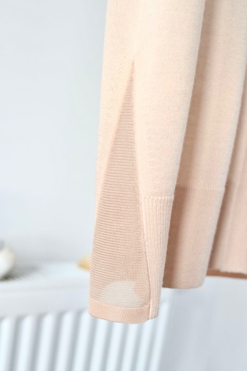 Max&Moi Wool Silk and Cashmere Set Cardigan and Top Size S