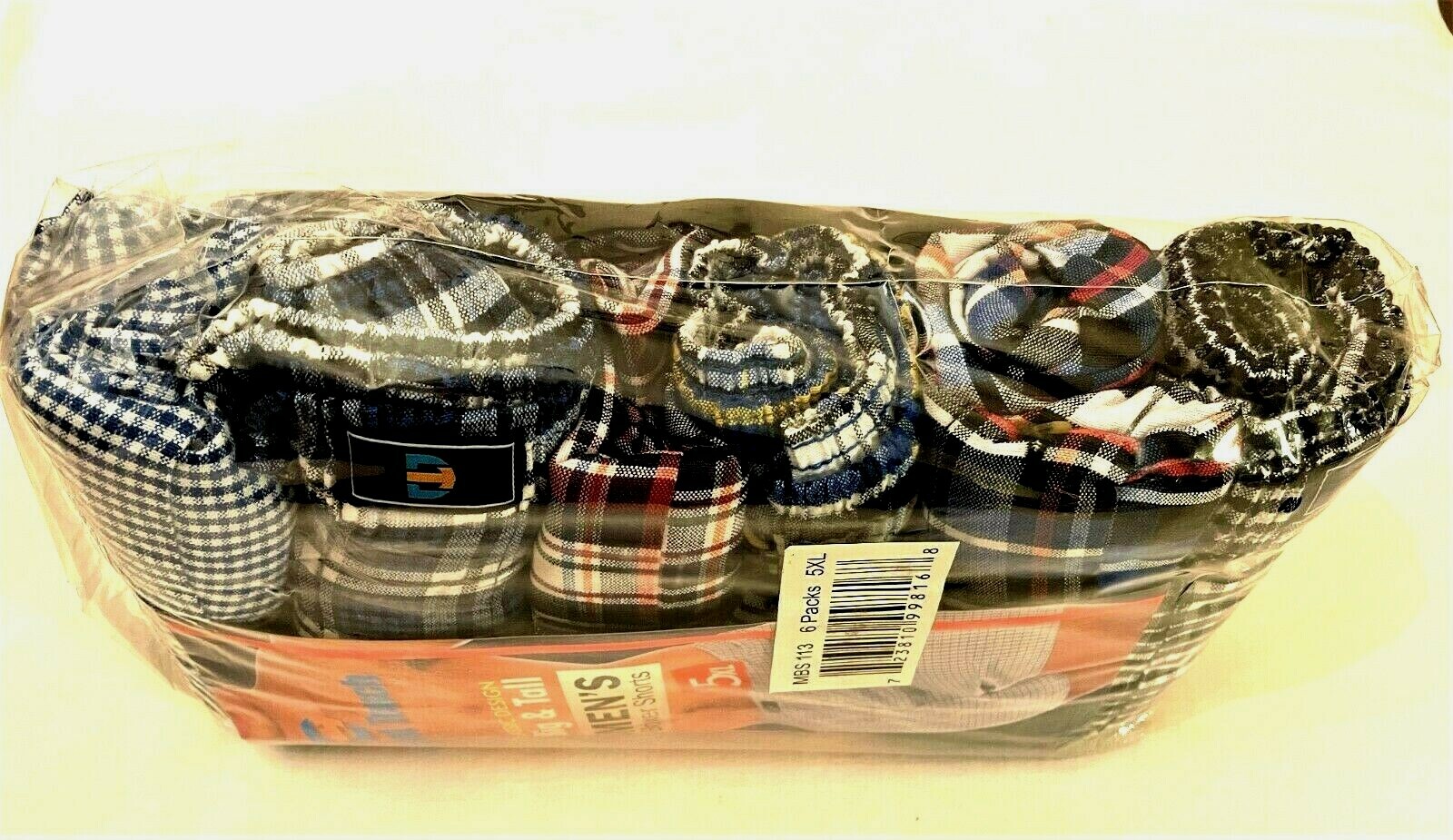 6 DIFFERENT TOUCH Men’s Boxer Shorts Briefs Underwear 3X-4X-5X-6X USA DESIGN