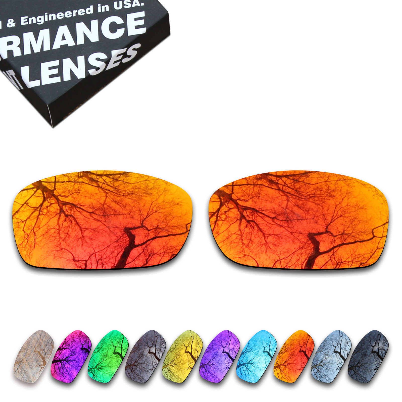 Replacement Lenses for-Oakley Five Squared(4+1) ² Frame – Multiple Pack Options