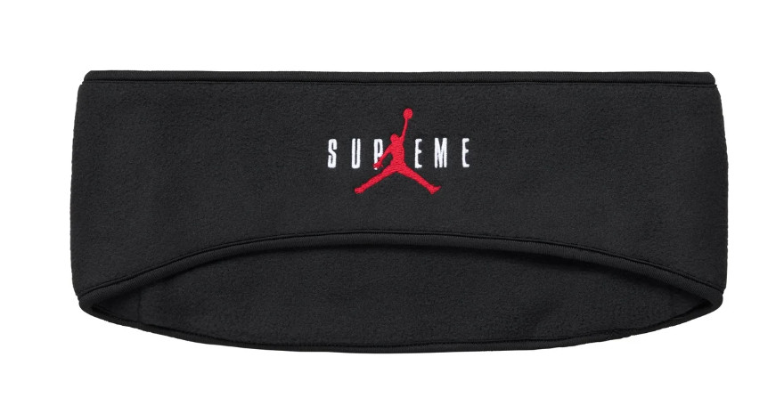 Supreme Jordan Headband Black FW24 Supreme New York 2024 Brand New Free U.S. S&H