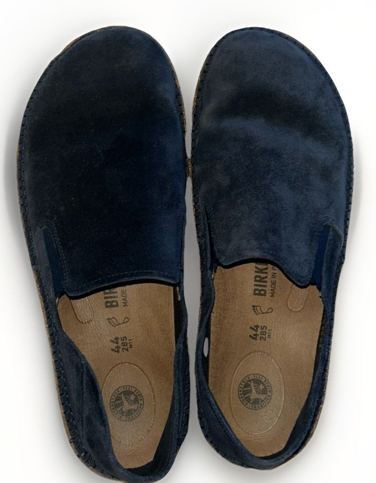 Birkenstock Callan Suede Leather Slip-On Navy Blue Loafers Men’s Sz 11-11.5 /44