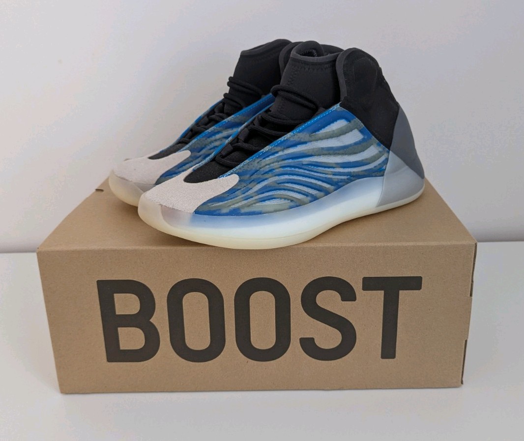 adidas Yeezy QNTM Men’s Sneakers Frozen Blue Men’s Size 9.5 GZ8872