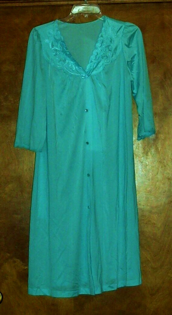 VTG 80s-90s Shadowline 3/4 Sleeve, Sz Small, Side Pocket, Embroidery Made in USA