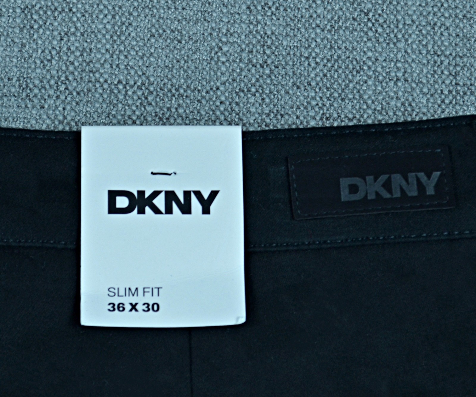 DKNY Pants Men’s 36×30 Black Stanton Slim Fit Ultimate Stretch Cargo Pants NWT