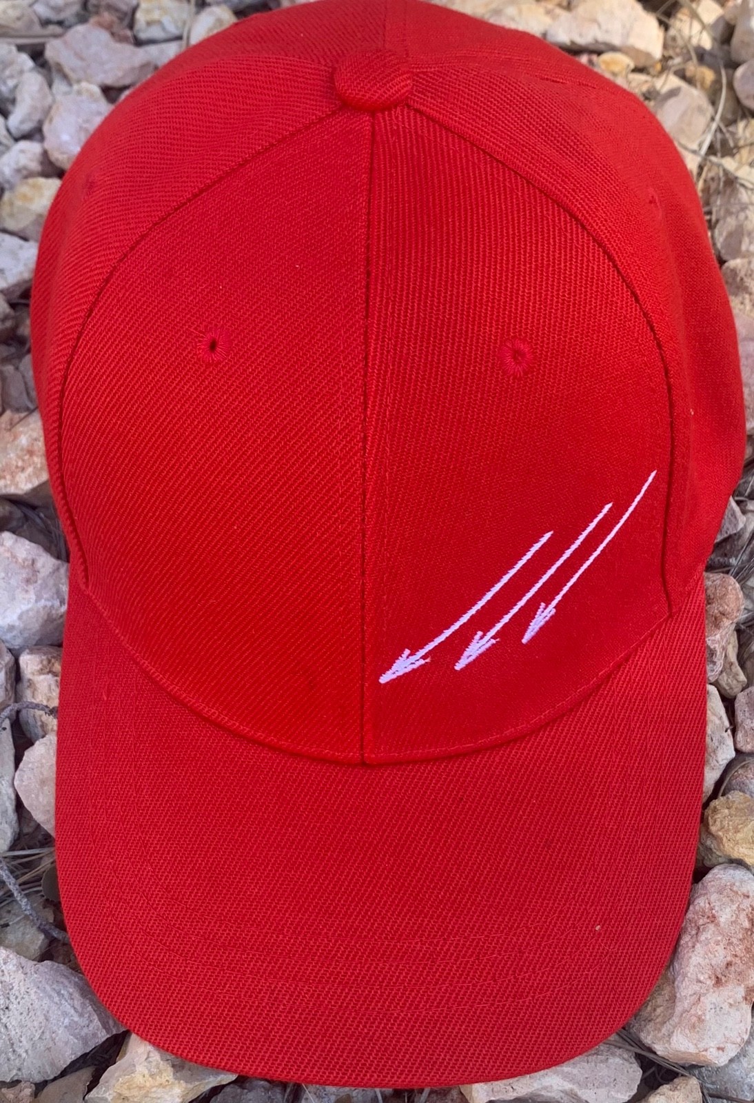 THREE ARROWS Hat – Anti Racist Political Statement Anti MAGA Anti Trump Cap USA