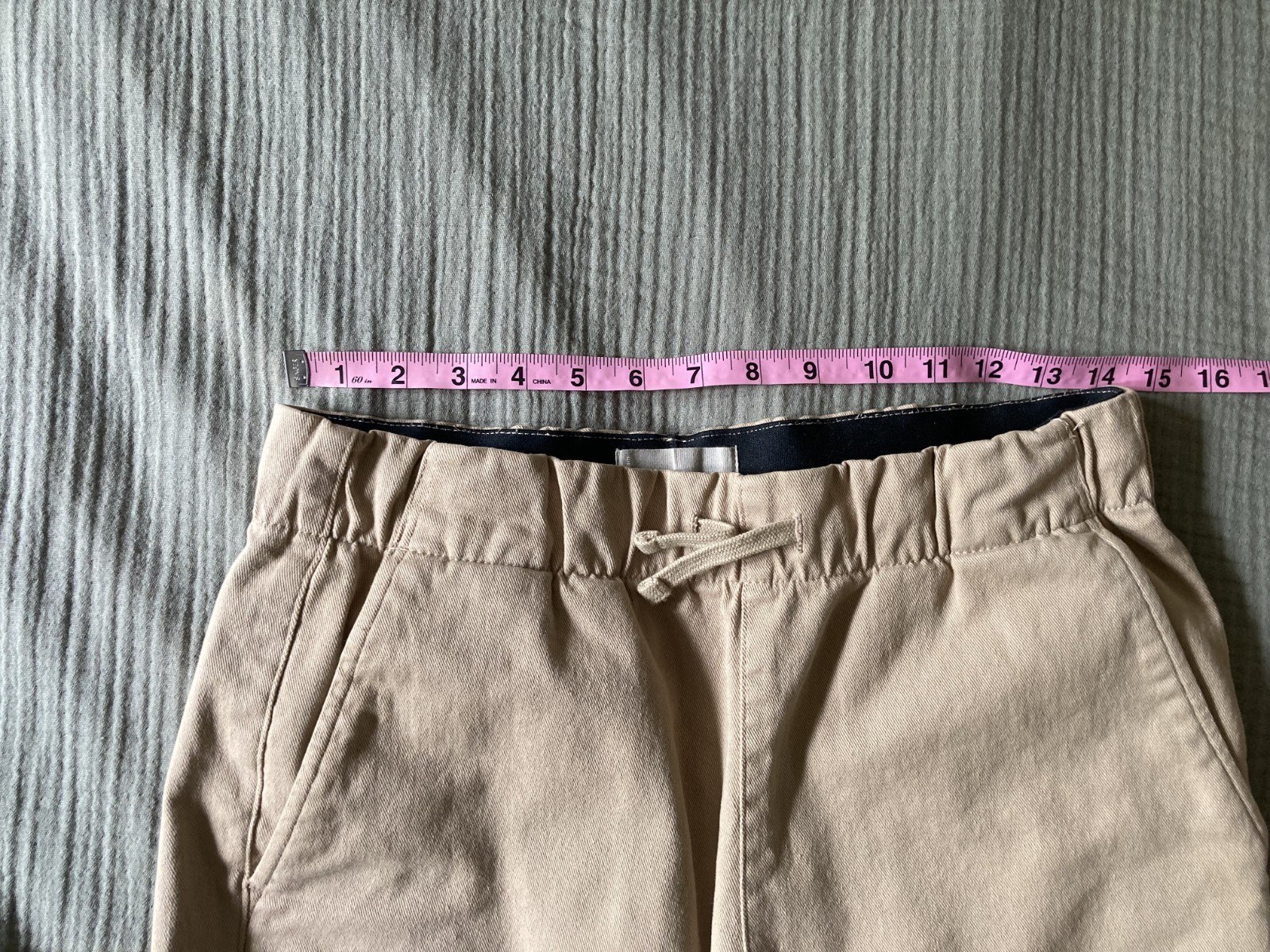 Everlane Easy Pant Size S Small Khaki Tan 100% Cotton Tapered Madewell