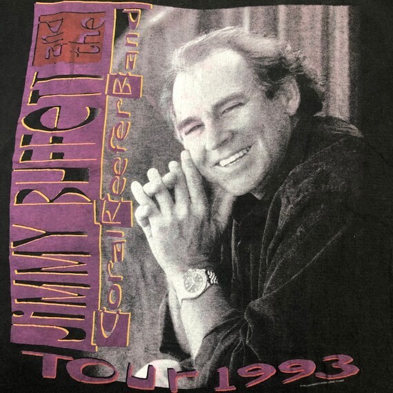 1993 Tour Jimmy Buffet Coral Reefer Band 90’s T-shirt S to 5XL AG015 FREE SHIP