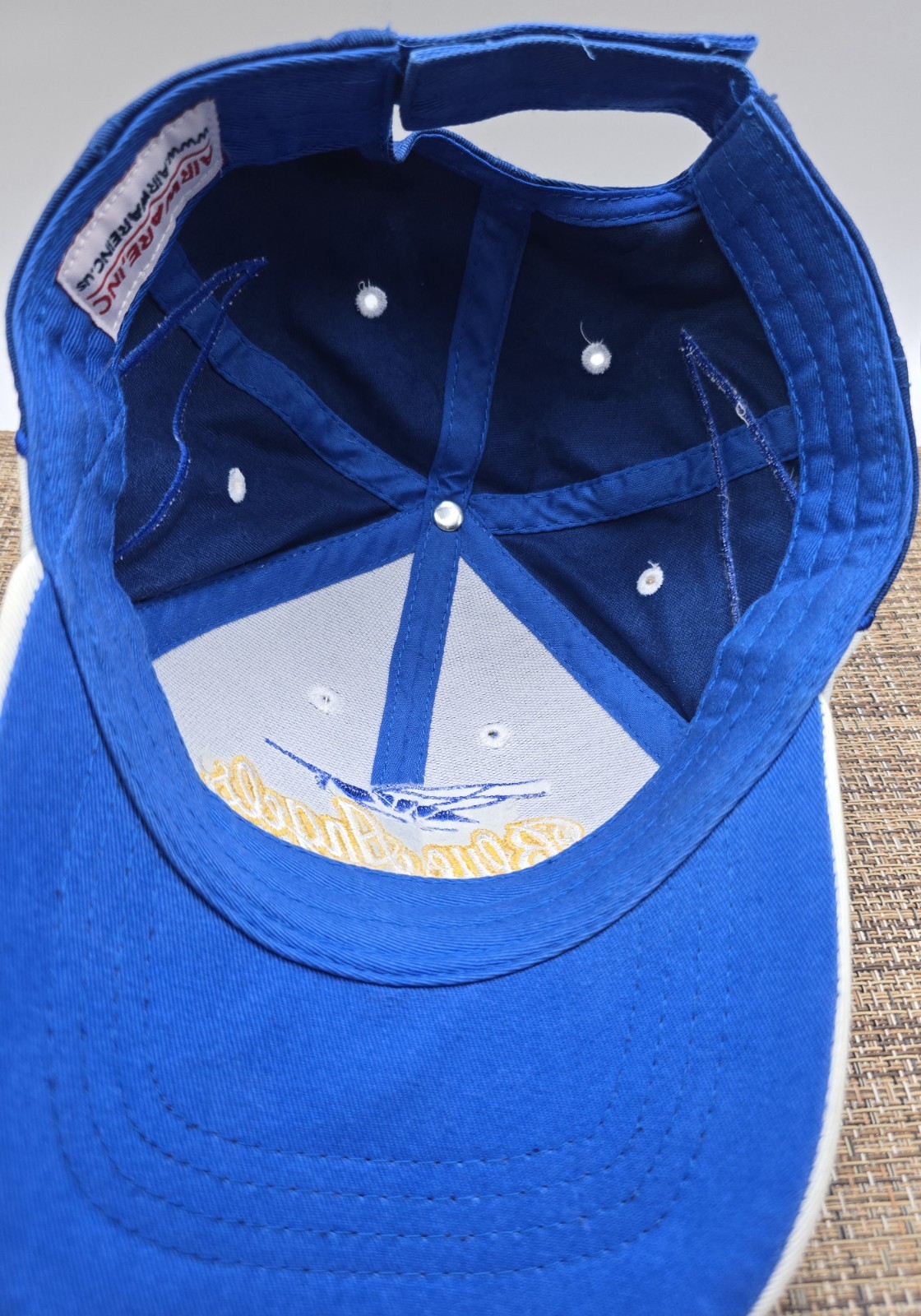 Blue Angels Hat F/A-18 Hornet Airware Hat Cap Adjustable Strap Embroidered