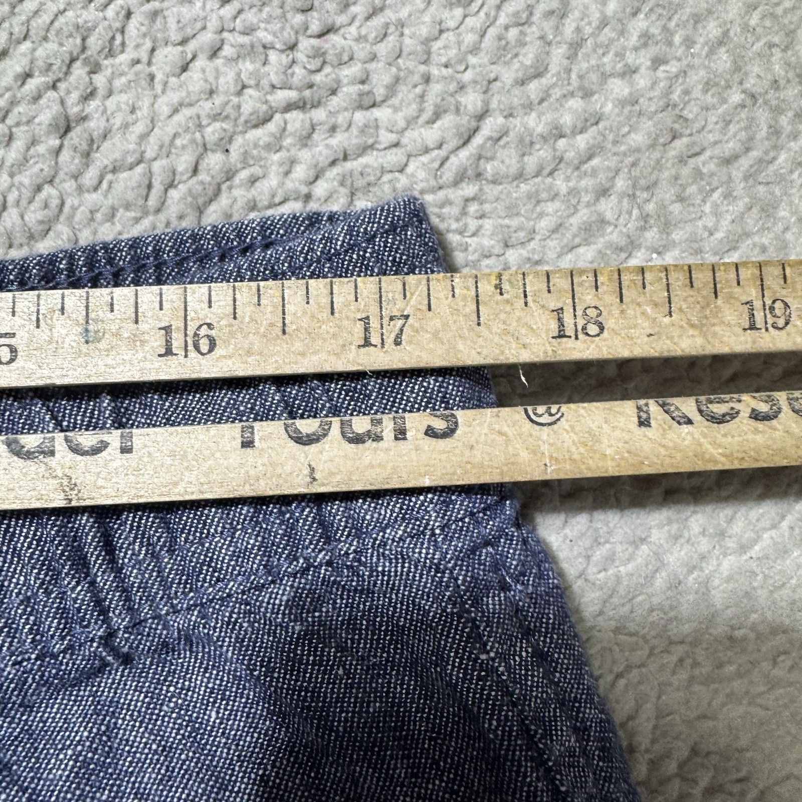 Sun + Stone Pants Mens Large Linen Joggers Basic Navy Stretch Drawstring 34×26.5