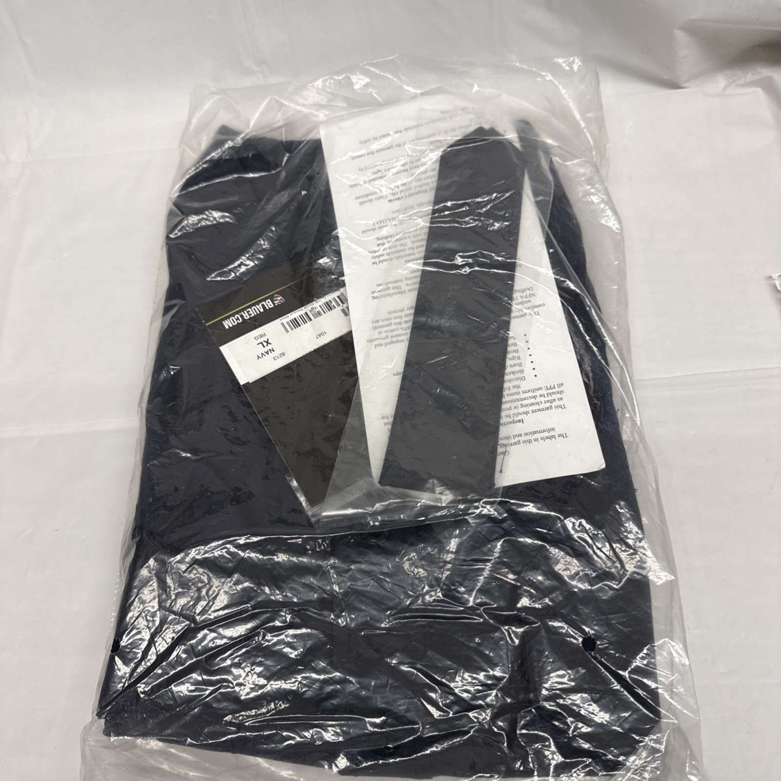 Brand New Blauer XL Regular Short Sleeve shirt 8213 Navy ResponderFR